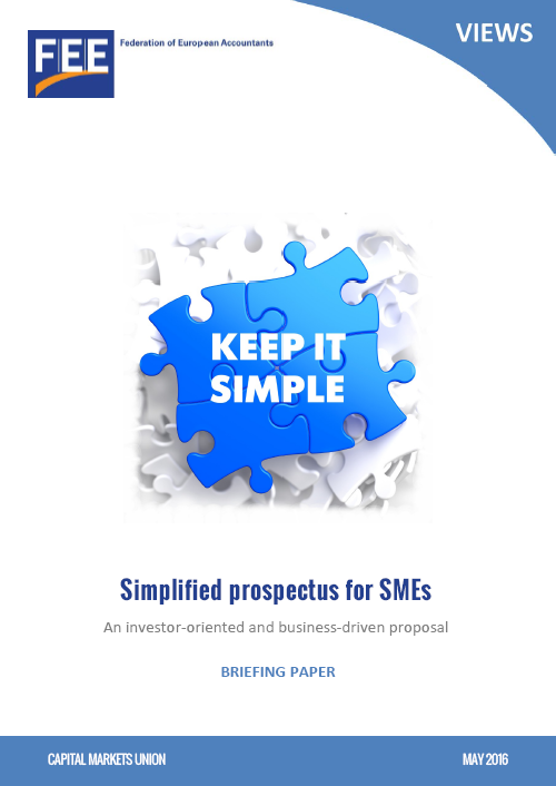 Simplified prospectus for SMEs