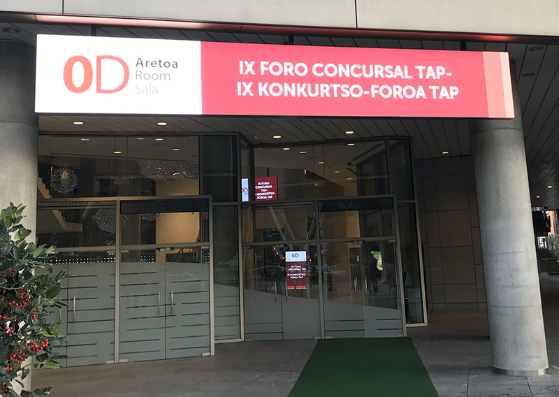 Celebraci�n del IX Foro Concursal del TAP