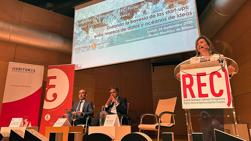 El Registro de Expertos Contables del País Vasco analiza en Bilbao la problemática de la gestión de las startups y anuncia la publicación de una guía para su valoración