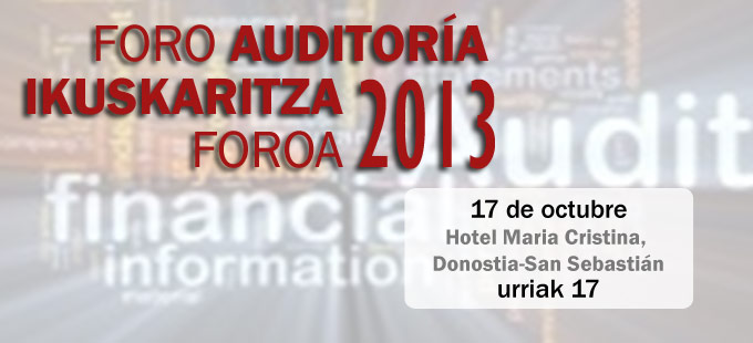 Foro Auditor�a 2013