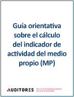 Gua orientativa sobre el clculo del indicador de actividad del medio propio (MP)