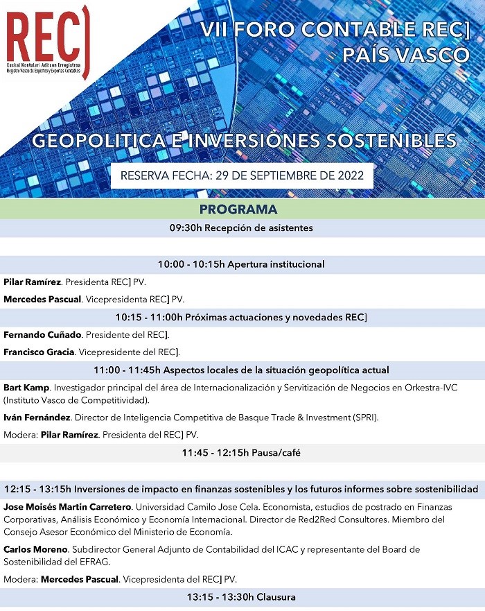Programa VII Foro Contable REC] Pa�s Vasco