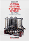 ¿Qué opinan los auditores de las empresas españolas?